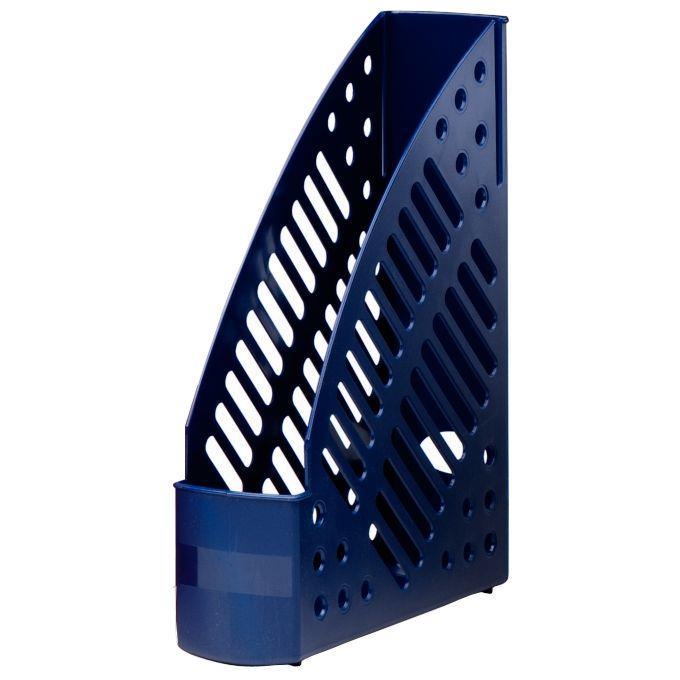 Image de  Porte-revues en polystyrène ajouré bleu 