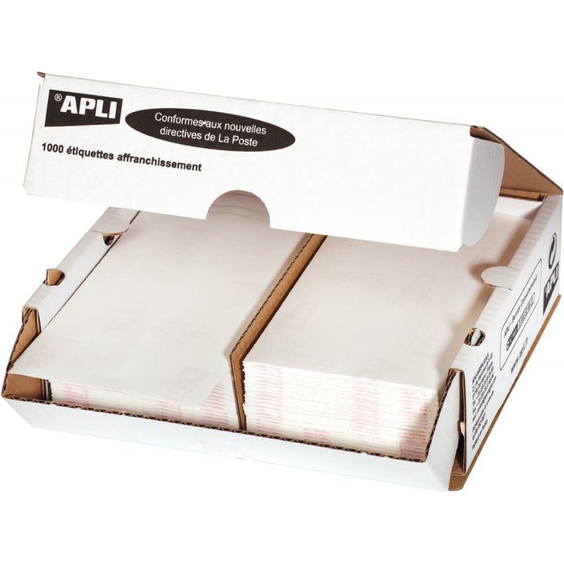 Image de  Boîte de 1000 étiquettes d''affranchissement 175x45mm 