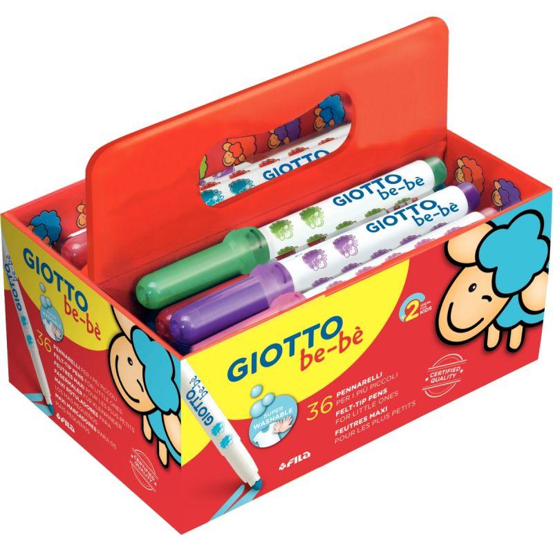 Image de  Boîte de 36 feutres Maxi Bébé 