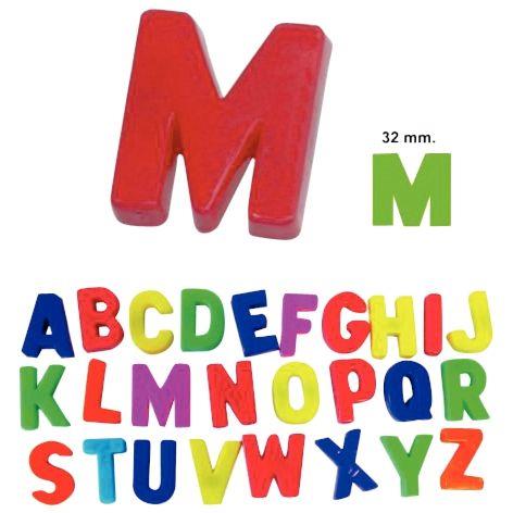 Image de  Sachet de 572 lettres magnétiques 32mm assorties 