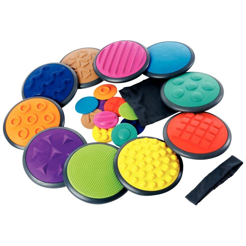 Image de  Set de 10 plaques tactiles 