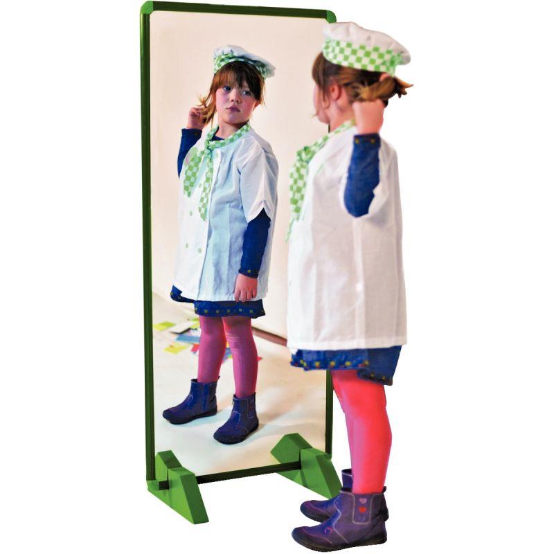Image de  Miroir 120x50cm cadre en aluminium 