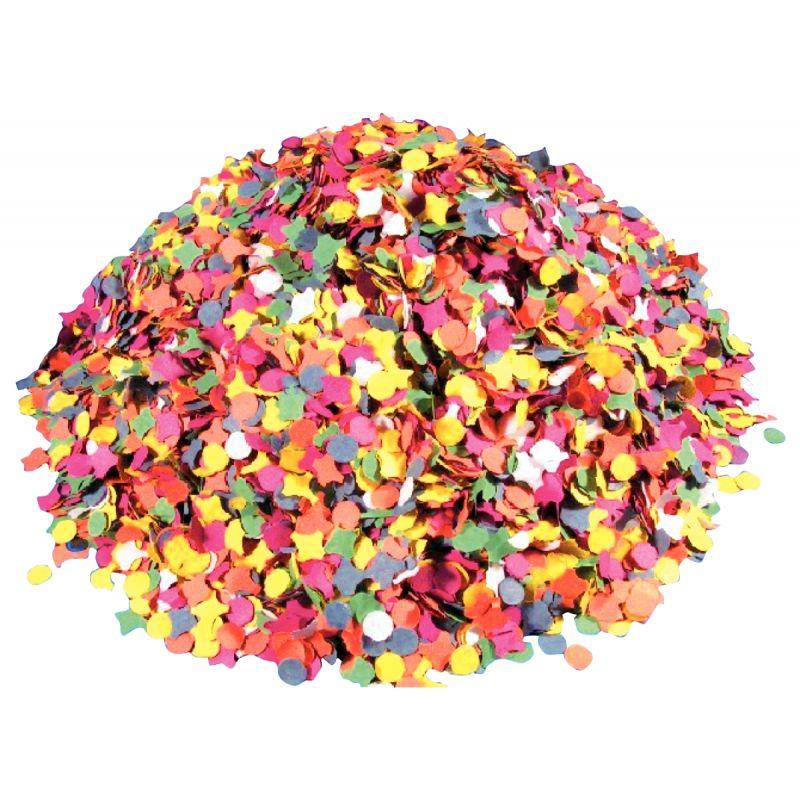 Image de  Sachet de 1 kg de confettis multicolores 