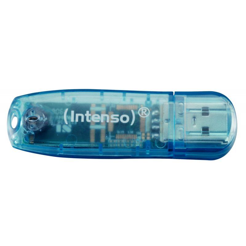 Image de  Clé USB 2,0 Intenso Rainbow 4 Go 
