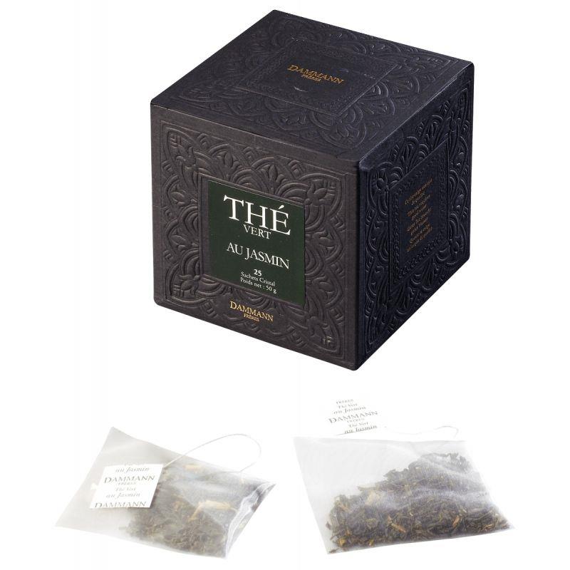 Image de  Boite de 25 sachets thé vert jasmin DAMMANN 
