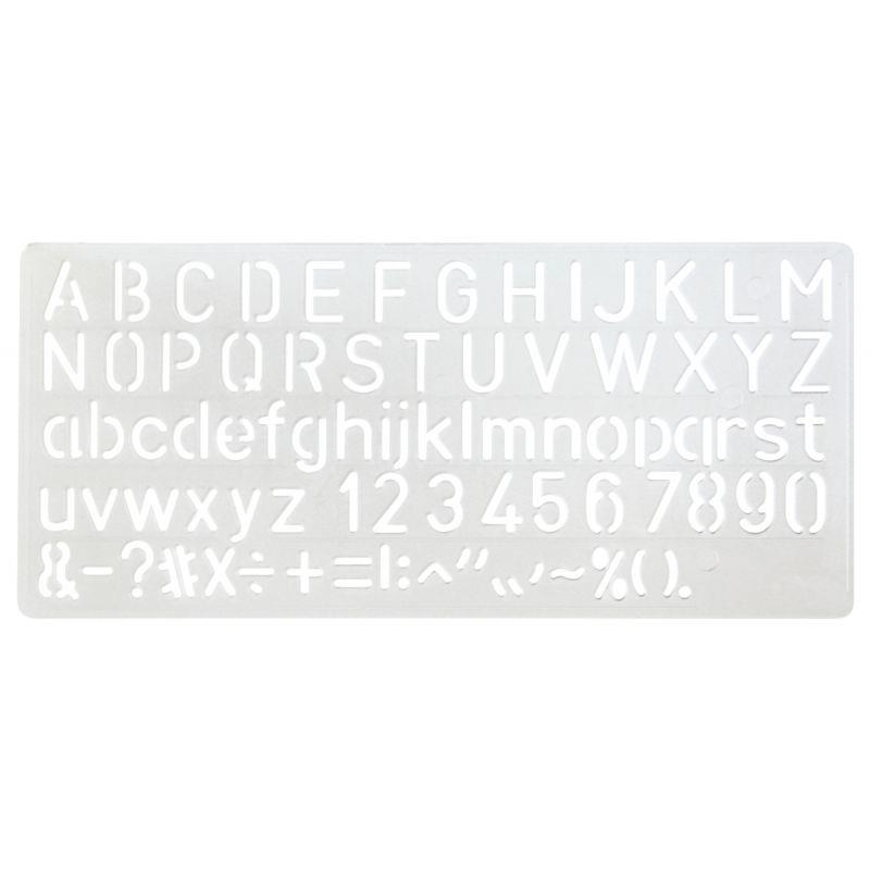 Image de  Trace-lettres à bille hauteur 10mm 