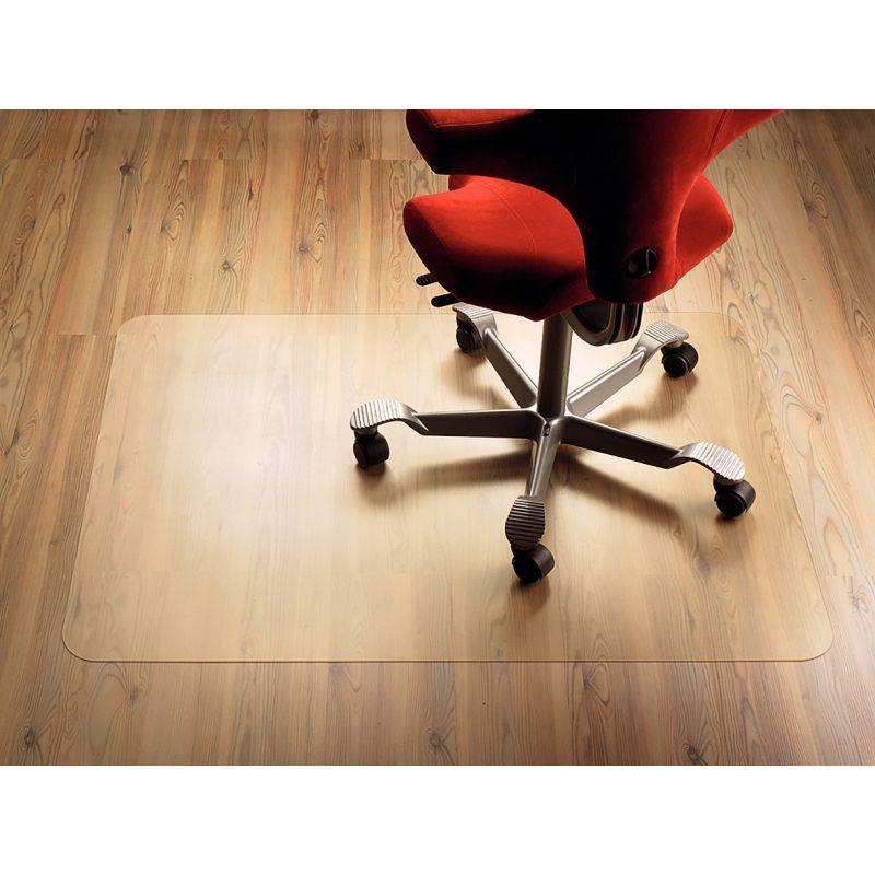 Image de  Tapis de sol transparent antistatique pour sols lisses 120x150cm 