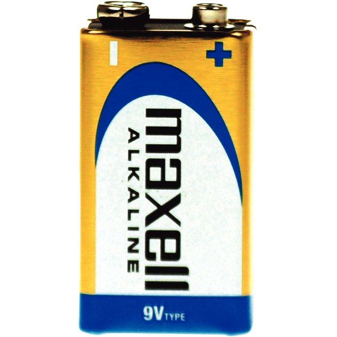 Image de  Blister de 1 pile 9V 6LR61 MAXELL 