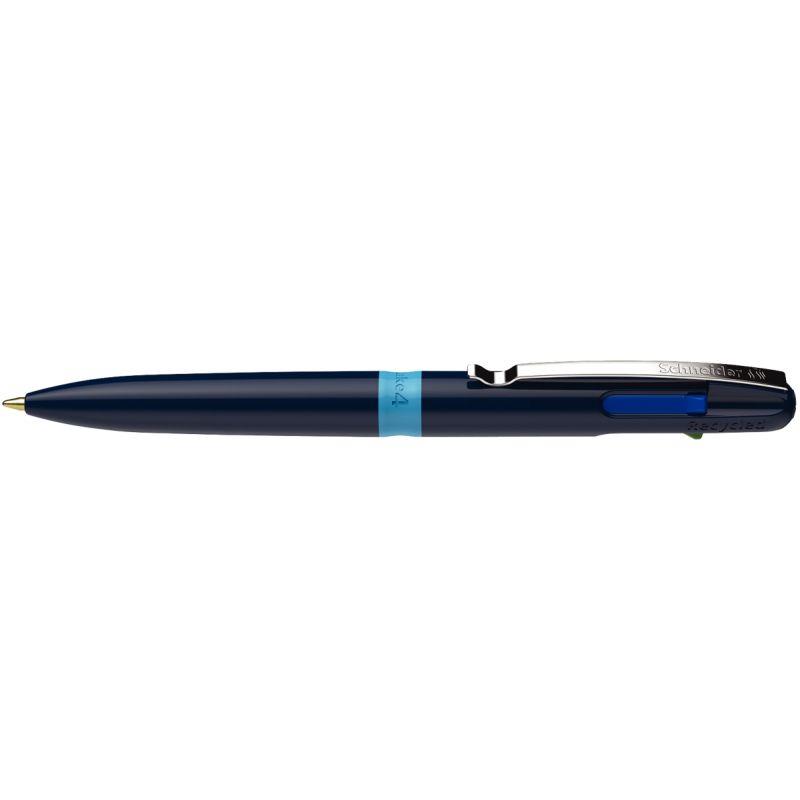 Image de  Stylo bille 4 couleurs pointe moyenne Take 4 