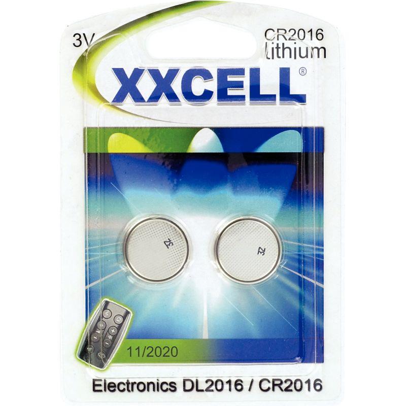 Image de  Blister de 2 piles lithium CR2016 XXCELL 