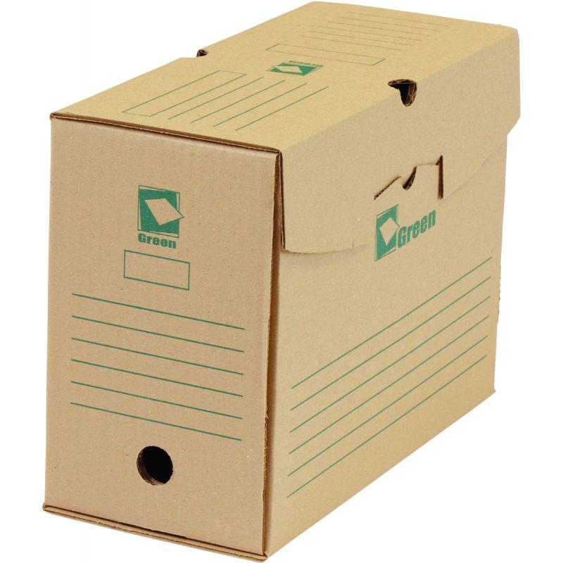 Image de  Paquet de 25 boites d''archives 34x25cm dos 15cm GREEN 