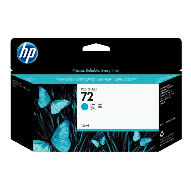Image de  HP 72 cartouche d''encre cyan authentique (C9371A) 