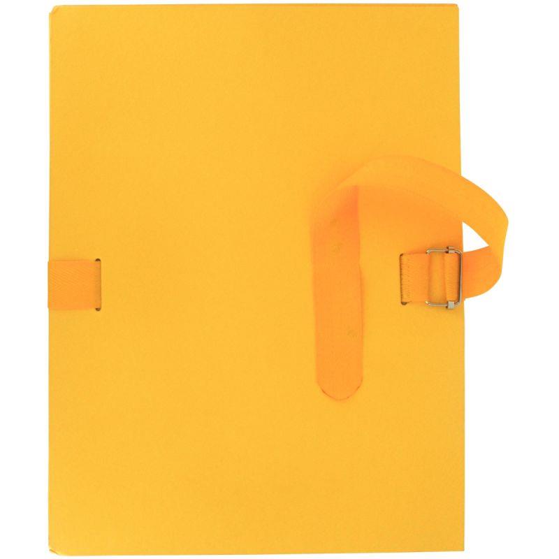 Image de  Chemise extensible toilée avec rabat, jaune 