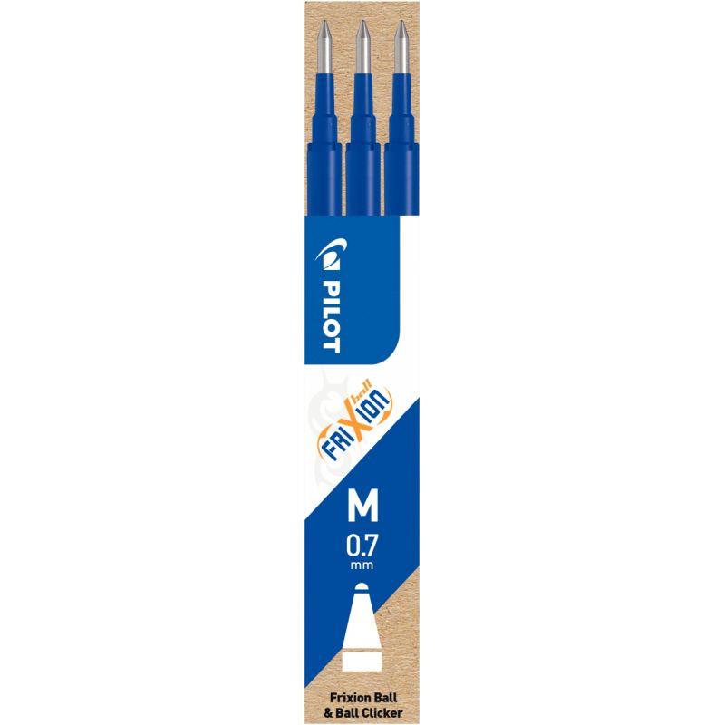 Image de  Étui de 3 recharges Frixion bleues 
