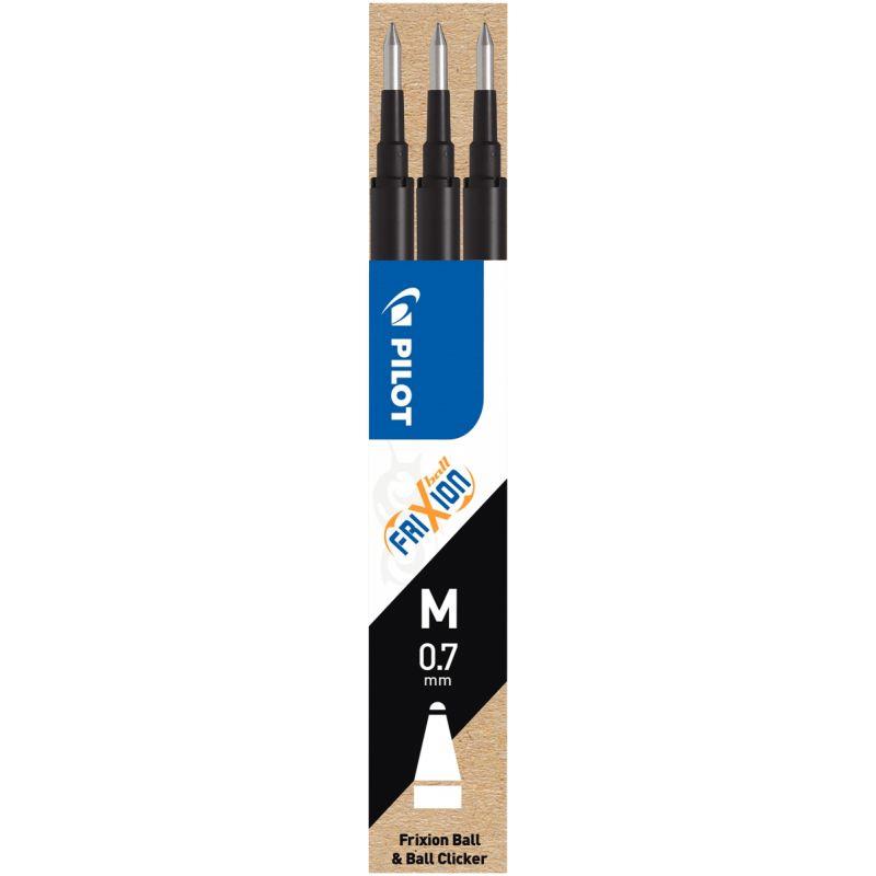 Image de  Étui de 3 recharges Frixion noires 