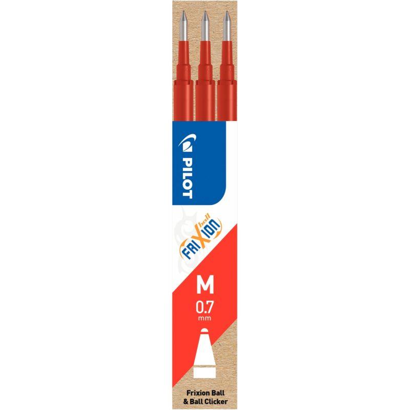 Image de  Étui de 3 recharges Frixion rouges 