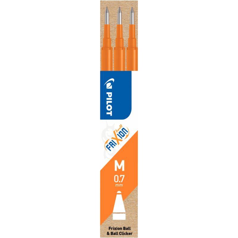 Image de  Étui de 3 recharges Frixion orange 