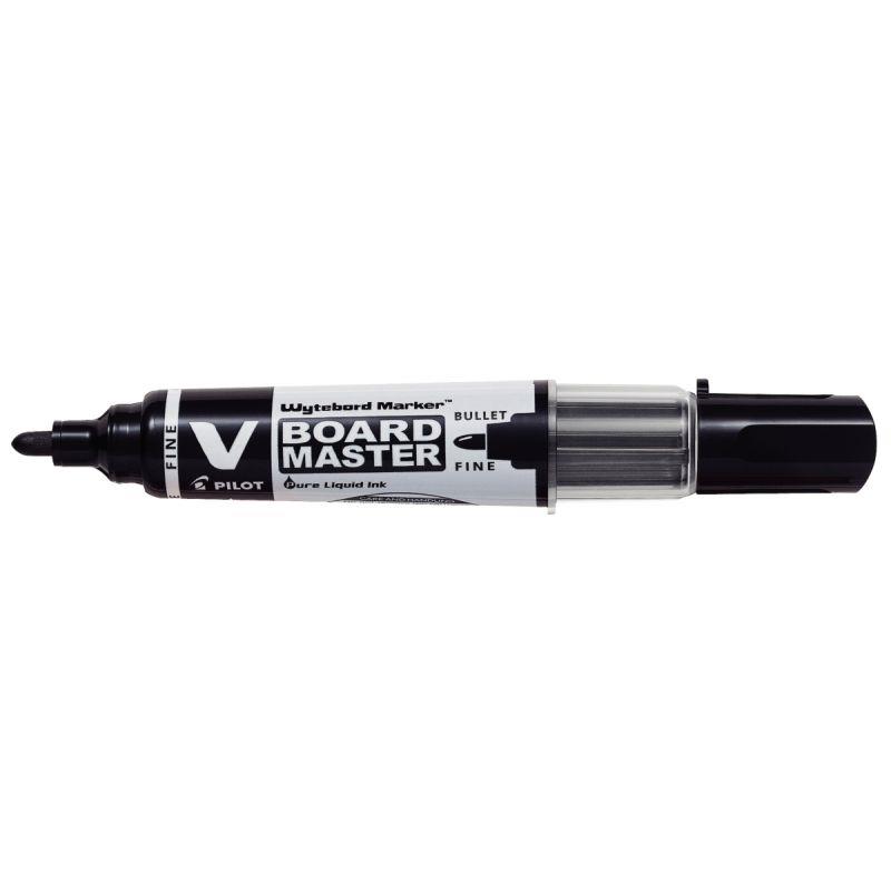 Image de  Marqueur tableau blanc V-Board Master pointe ogive 1,7mm noir 