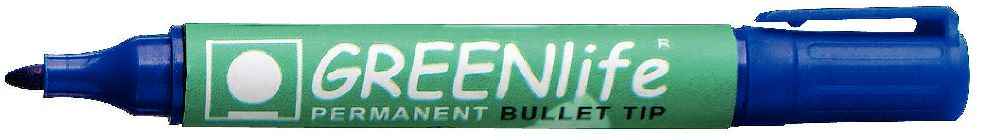 Image de  Marqueur permanent Greenlife bleu 