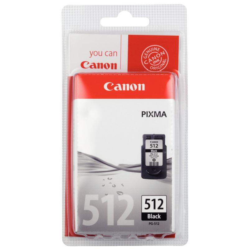 Image de  Canon 512 cartouche jet d''encre noire authentique (PG512BK) 