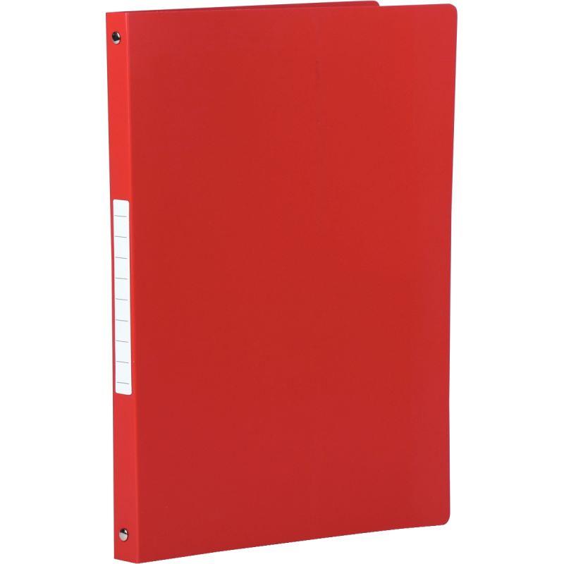 Image de  Classeur 4 anneaux en polypropylène opaque, format A4, dos 2,5 cm, rouge 
