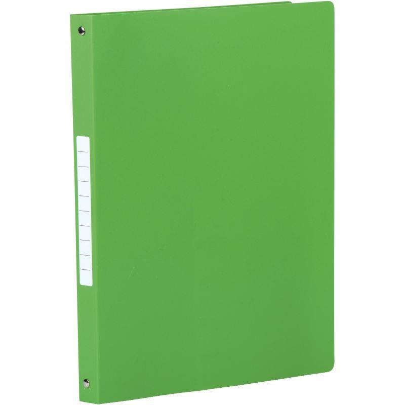 Image de  Classeur 4 anneaux en polypropylène opaque, format A4, dos 2,5 cm, vert clair 