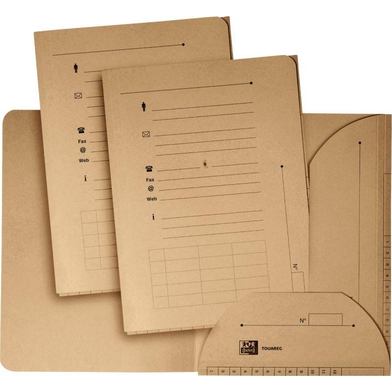 Image de  Paquet de 25 chemises HV TOUAREG pour dossiers suspendus 
