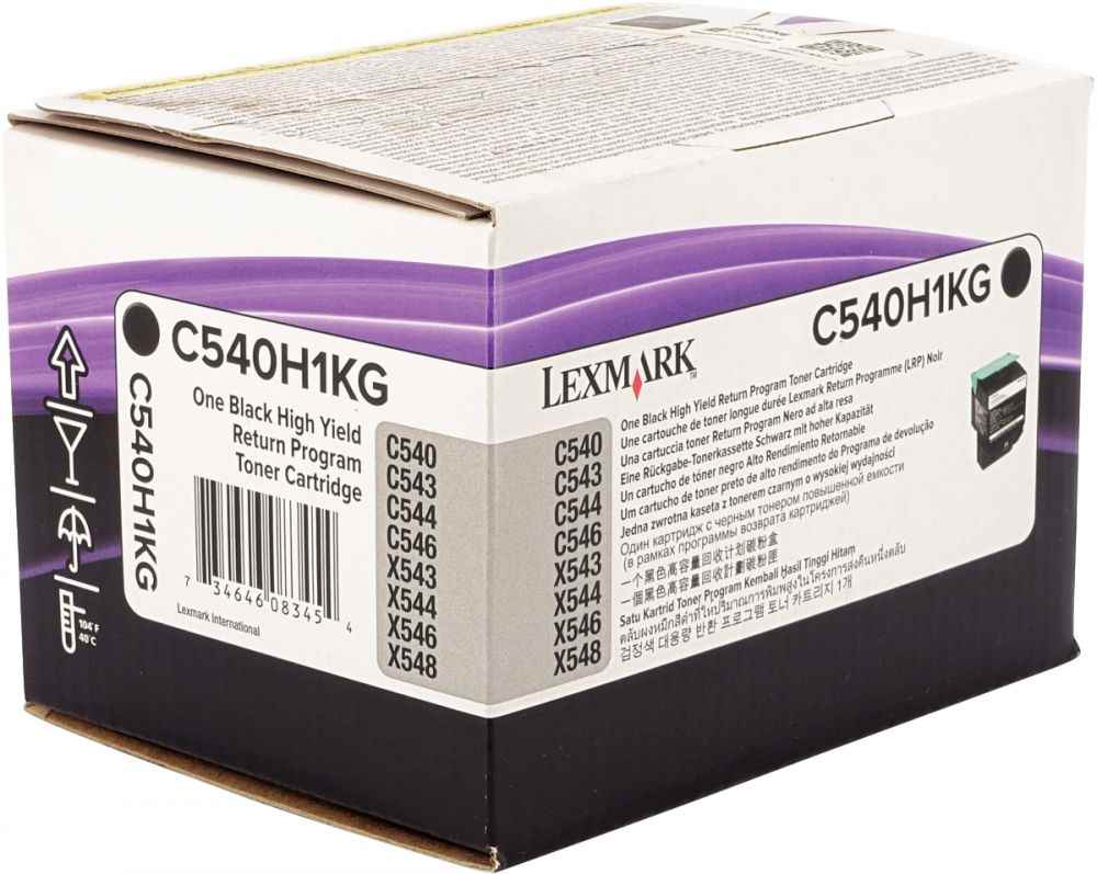 Image de  Toner à la marque Lexmark C540H1KG noir haute capacité 