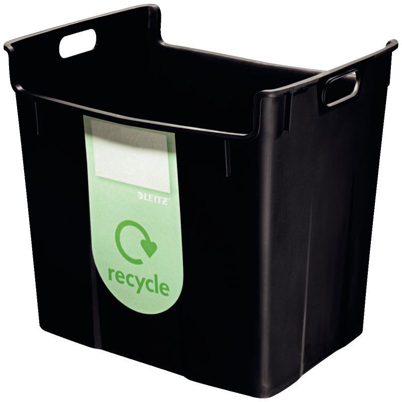 Image de  Corbeille à papier LEITZ PLUS 40L noire 