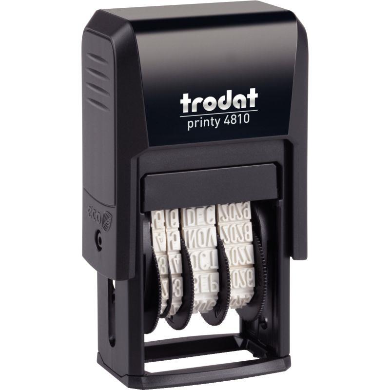 Image de  Dateur Printy 3,8 mm à encrage automatique sans plaque encré noir 
