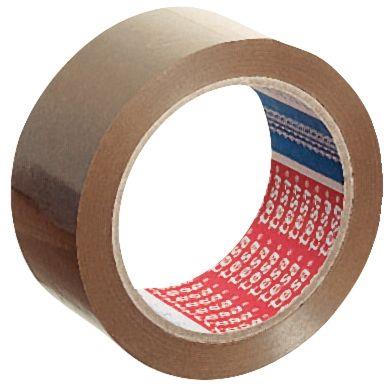Image de  Lot 6 rouleaux adhésif PVC havane 50 mm x 66 m 