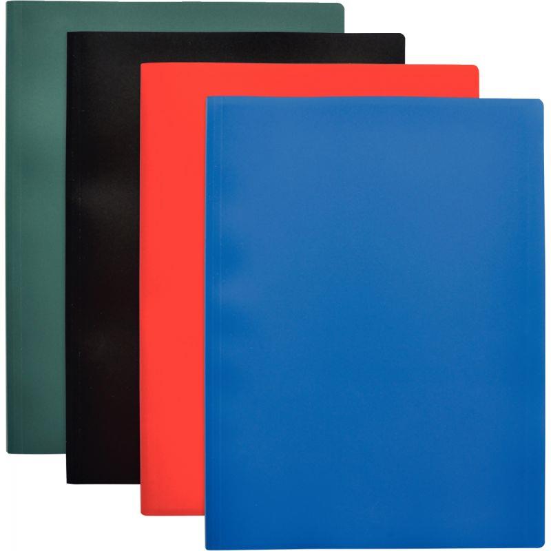 Image de  Carton de 30 protège-documents en polypropylène 100 vues, coloris assortis 