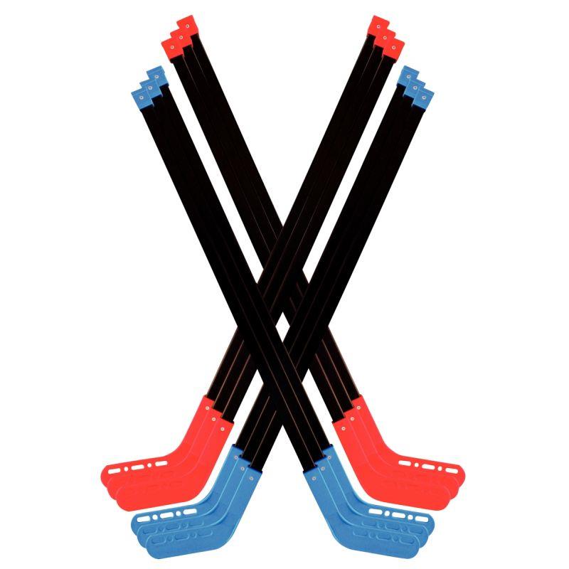 Image de  Lot de 12 crosses de hockey 90cm ssorties 