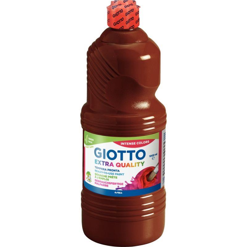 Image de  Flacon de 1L de gouache liquide GIOTTO, coloris marron 