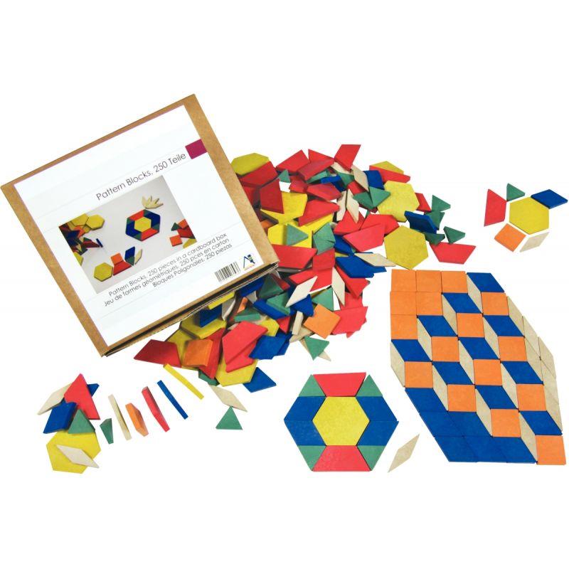 Image de  Carton de  250 Mosaïques en RE-WOOD 5mm 