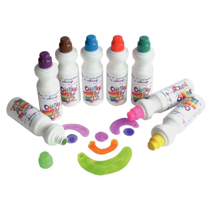 Image de  Boîte de 8 marqueurs Chunkie tropicale 