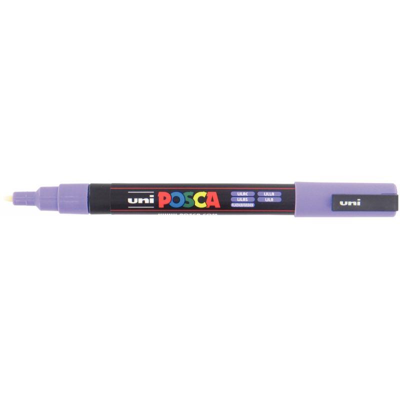 Image de  Marqueur Posca pointe fine ogive lilas 