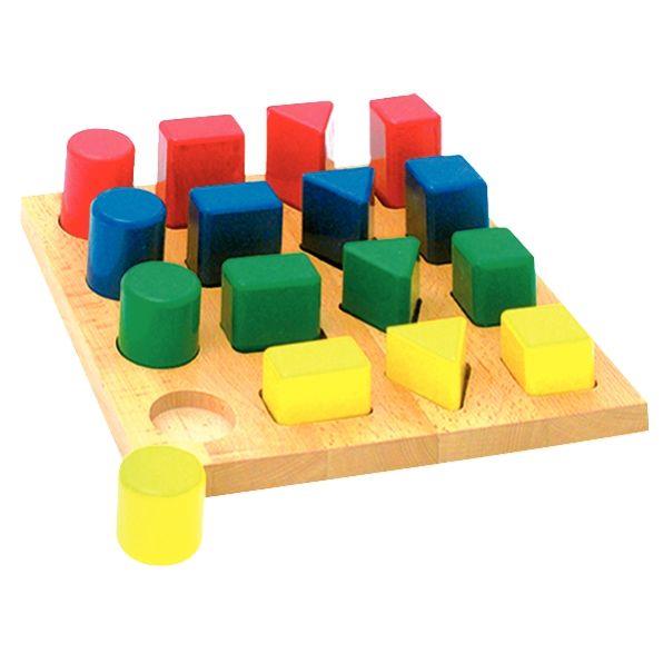Image de  Encastrement GEOBOIS tailles, formes et couleurs 