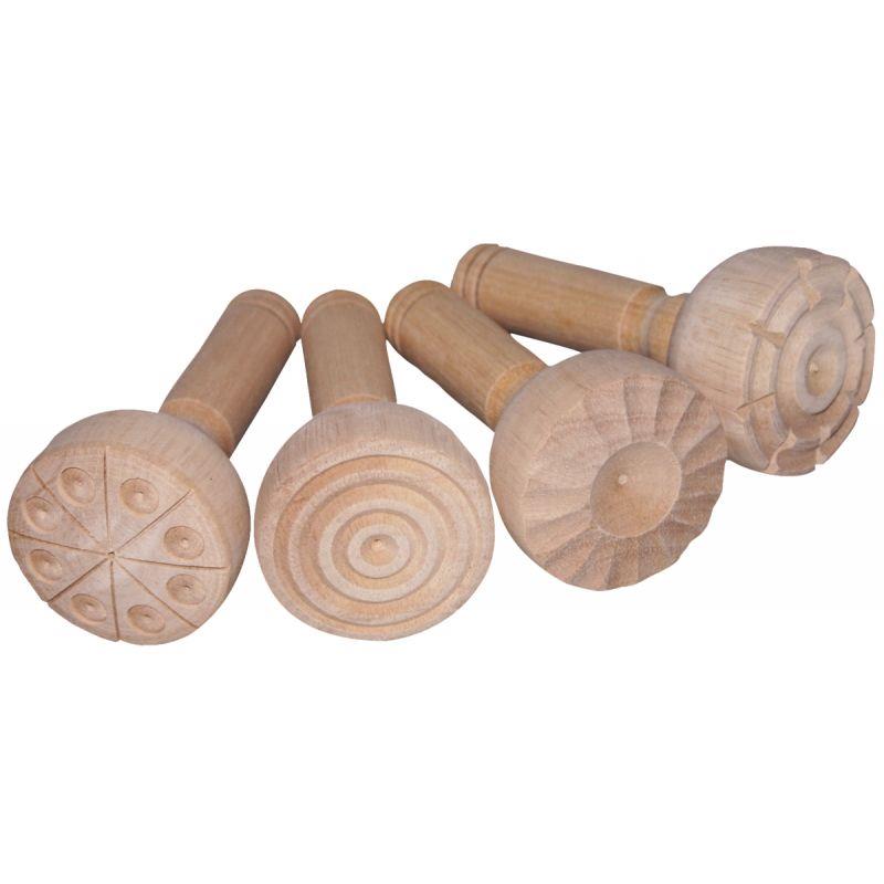Image de  Lot de 4 tampons empreintes 