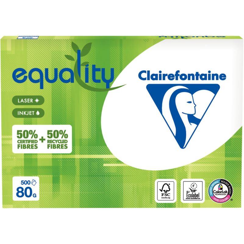 Image de  Ramette de 500 feuilles format A3 80g 50% recyclé EQUALITY 
