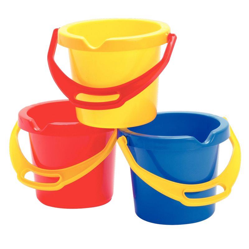Image de  Lot de 6 seaux hauteur 16cm dimaètre 20cm 