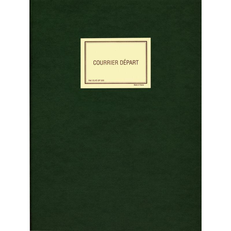 Image de  Registre de 150 pages Départ du courrier 
