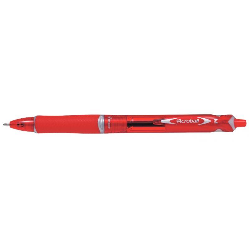Image de  Stylo bille Acroball pointe moyenne rouge 