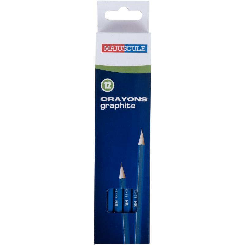 Image de  Boîte de 12 crayons graphite Majuscule HB 