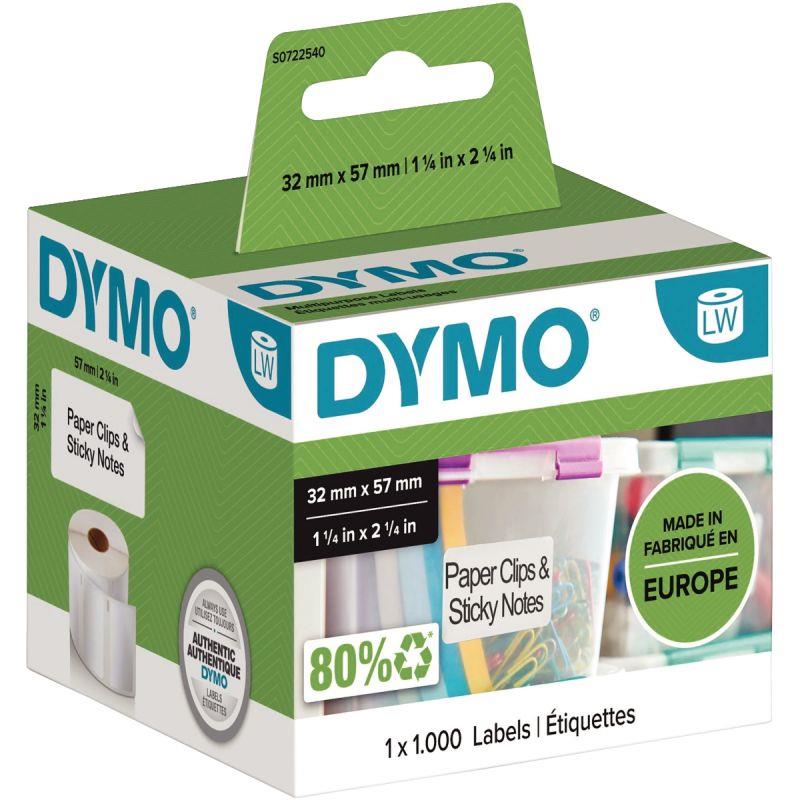 Image de  Boite de 1 rouleau 1000 étiquettes multi-usage 57 x 32mm pour Labelwriter 