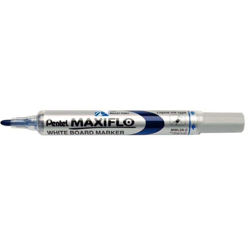 Image de  Marqueur tableau blanc Maxiflo pointe ogive 4mm bleu 