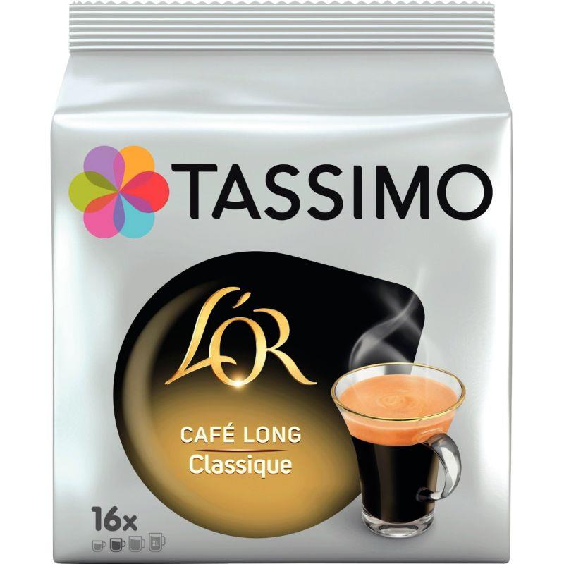 Image de  Boite de 16 T-DISC TASSIMO café Long Classic 