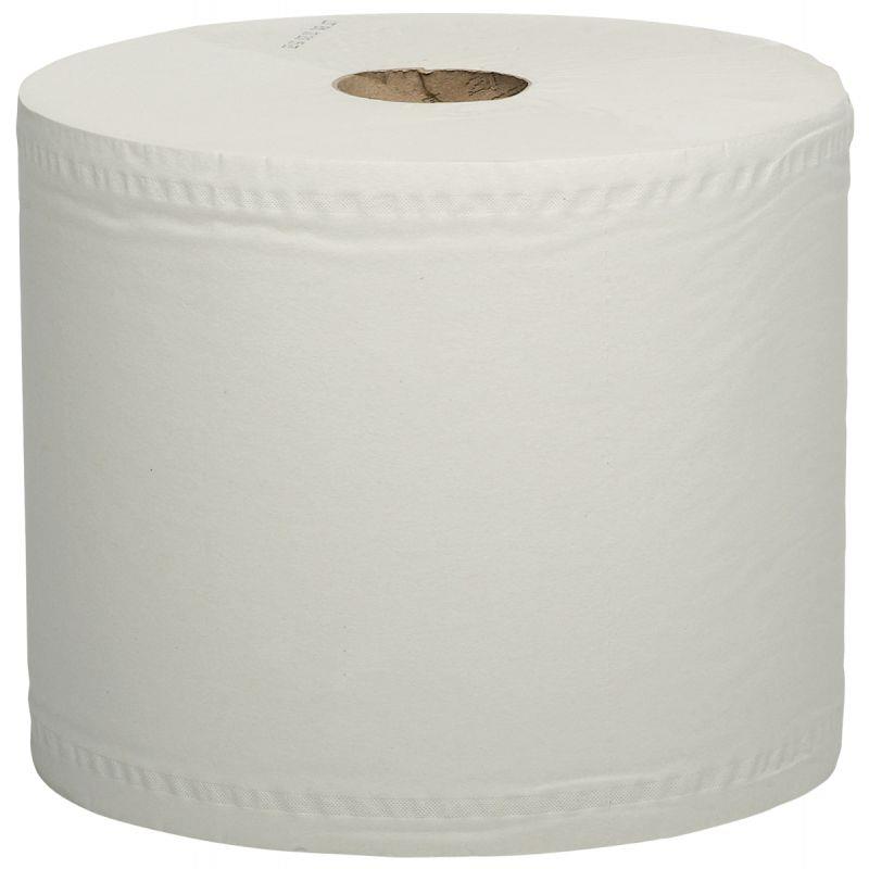 Image de  Lot de 2 bobines d''essuyage industriel 1000 feuilles blanches 