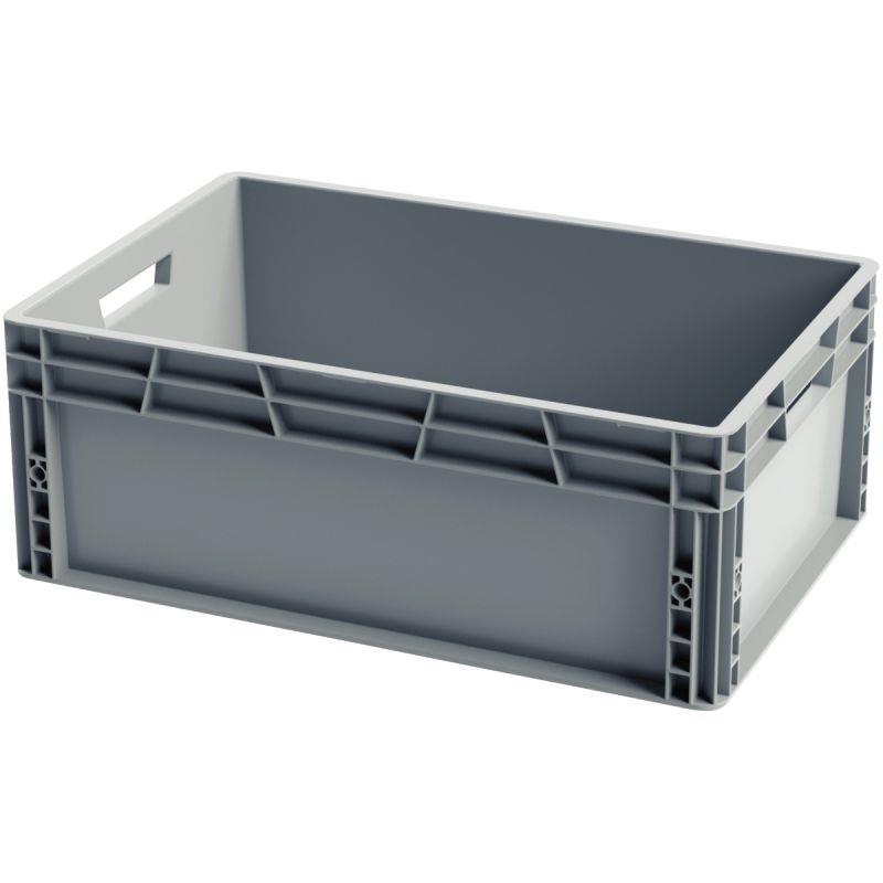 Image de  Bac de manutention 37L 60x40x23cm gris 