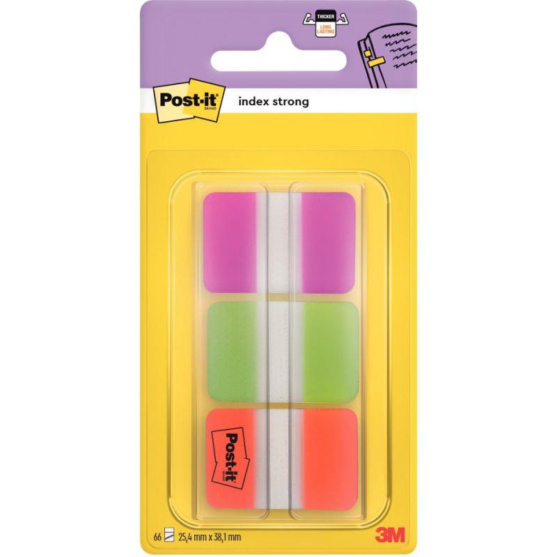 Image de  Carte de 66 index rigide standard format 25,4 x 38 mm coloris fun assortis 